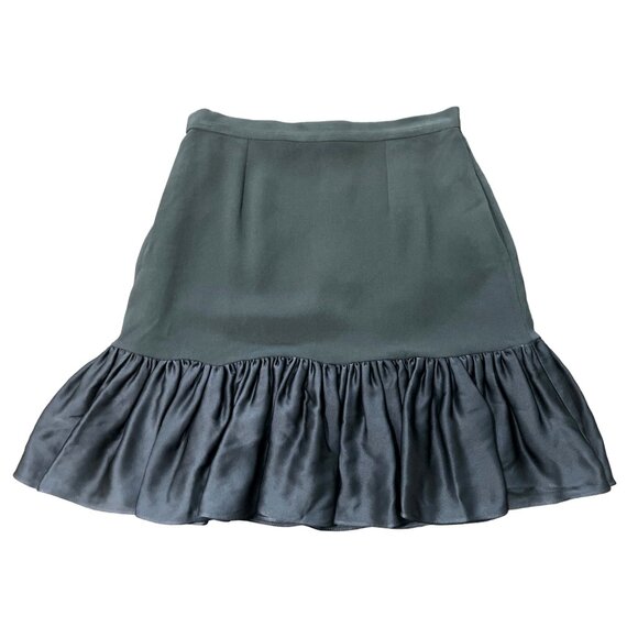 Stella McCartney Dresses & Skirts - Stella McCartney Black Ruffled Hem Skirt Womens Size S